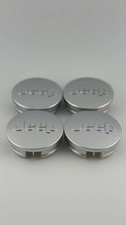 JEEP 4 X 63mm Silver Wheel Center Caps Wrangler Compass CHEROKEE picture
