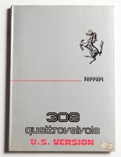 Original Ferrari 308 QV Owner's Manual Quattrovalvole 1983 USA 260/83 picture