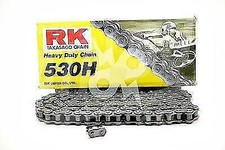 RK Chains 530 x 130 Links HD Standard Series  Non Oring Natural Drive Chain picture