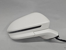 15-19 Lincoln MKC RH Passenger Power Folding Blind Spot Side View Mirror White picture