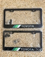 Toyota License Plate Frames | Metal - Read Description picture