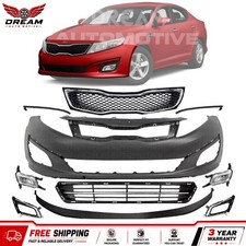 Front Bumper Cover Fascia & Grille Assembly Kit for 2014-2015 Kia Optima Korean picture