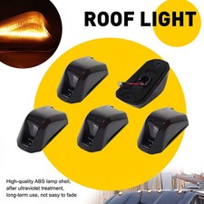 5x Smoked Cab Rooftop Marker Light LED 3000K for 2014-2023 RAM Dodge Promaster picture
