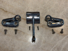 63-67 C2 Corvette Convertible Header Strikers & Rear View Mirror Support Bracket picture