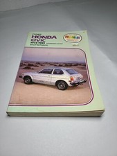HONDA CIVIC , 1973-81 Standard & CVCC, Shop Manual, CLYMER,  #A227 picture