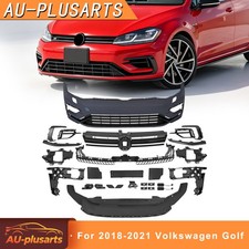 For 15-17 VW Golf MK7 Upgrade to Golf MK7.5 R-Mesh Style Front Bumper Cover KIt picture