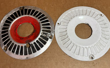 Two  Cessna Nose Gear Wheel Cover Hub Caps  6 1/8 in picture