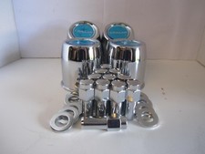 4 STEEL CHROME CRAGAR CAPS 3 1/8