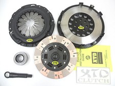 XTD STAGE 4 DUAL FRICTION CLUTCH &FLYWHEEL KIT 93-99 ECLIPSE TALON AWD GSX dsm picture