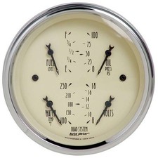AUTOMETER 3-3/8in A/B Quad Gauge - 1812 picture