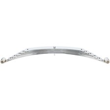 Super Glide® Front Spring, 46 In Axle, Reverse Eye, Chrome picture
