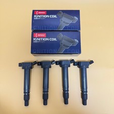 4PCS DENSO OEM 90919-02250 Ignition Coils for Toyota 673-1309 90919-A2005 New picture