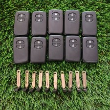 UNLOCKED OEM JDM TOYOTA AQUA AXIO 271451-5300 SMART KEY WITH UNCUT KEY BLADE picture