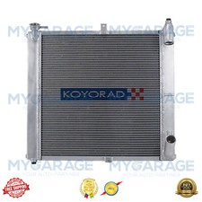 Koyo Racing N-Flo Aluminum Radiator Fits 1989-1992 Mazda RX-7 FC M/T 1.3L picture