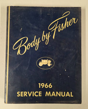 NOS 1966 Fisher Body Parts Illustrations Manual picture