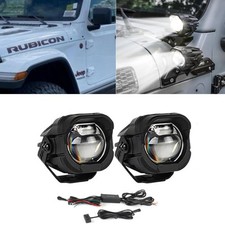 OMU High Low Beam LED A-Pillar Ditch Light For Jeep Ford Trucks ATV Motorcycle picture