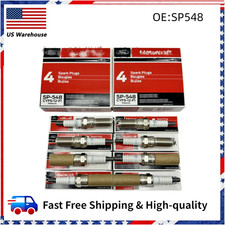 8 Pack NEW OEM SP548X For Ford Motorcraft Platinum Spark Plug CYFS12F1X picture