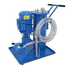 220V Hydraulic Oil Filter Cart Mobile Single Cylinder Oil Filter Truck 63L/min picture
