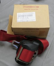 1990-98 Porsche 911 964 993 Seat Belt Retractor Inertia Reel Red 964.803.033.04 picture