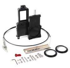 TonGass 3 Inch RV Waste Valve with 72 Inch Cable Handle Kit, Bulkhead Mount Fold picture