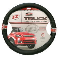 Truck Tuff Heavy Duty Truck Sized Steering Wheel Cover, Black, 1.44 lbs picture