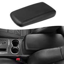 Fits 2008-2010 Chrysler 300 Center Console Lid Armrest Leather Cover Trim Black picture
