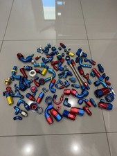 AN Fittings Huge Assorted Lot of Over 100+ Used fittings Huge Lot picture