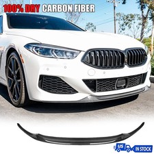 DRY Carbon Front Bumper Lip Spoiler For BMW 8 Series G14 G15 G16 M850i 840i 20UP picture