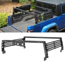 For Ford/Tundra/Gladiator/Tacoma/Titan/Frontier/Nissan Overland Truck Bed Rack picture