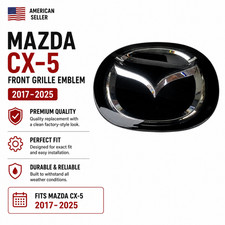 2017-2025 Mazda CX-5 Front Grille Emblem Radar TK79-51-730  picture