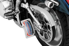 Kuryakyn 9251 Lighted Curved Vertical Side Mount License Plate Holder picture