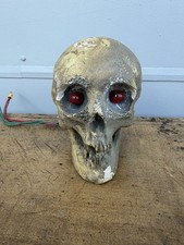 Vintage Skull Tail Light Stoplight Eyes Hot Rod Car Chevy Ford 1950S picture