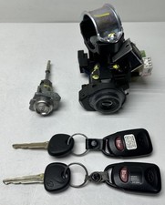2017-2020 HYUNDAI ELANTRA IGNITION SWITCH  W/ DRIVER DOOR LOCK AND 2 KEYS OEM picture