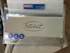 Stainless Steel Fender Guard Below Headlight MD1746 Peterbilt 378/379, 1987 & Up picture