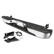 Fit 99-07 Chevy Silverado GMC Sierra 1500 2500 Steel Rear Step Bumper Chrome picture