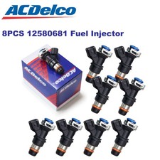 8pcs OEM Fuel Injector 12580681 For 2004-2010 Chevy GMC 4.8L 5.3L 6.0L 6.2L picture