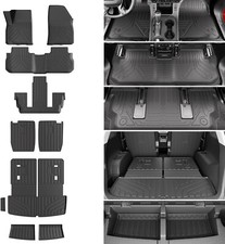 For 2017-2023 GMC Acadia Floor Mats Trunk Mat Backrest Lower Cargo Trunk Liners picture