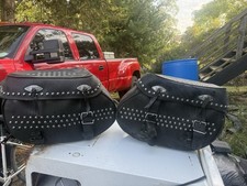 FLST Heritage Softail Classic Leather Bags picture
