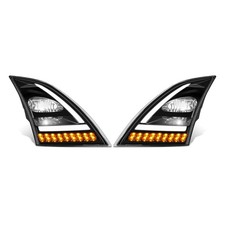 Torque Pair of LED Headlights Replacement for 2018-2023 Volvo VNL/VNR [Included picture
