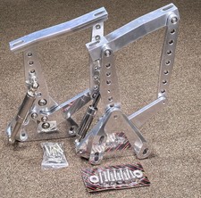 1967-72 GM Truck Hood Hinge Pair Billet Aluminum Chevrolet picture