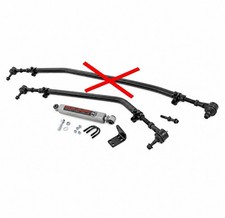 Rough Country HD Steering Kit w/Stabilizer for Jeep Wrangler JL/JT - 10663 picture