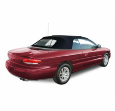 Fits 2001-2006 NEW Chrysler Sebring Convertible Top & Heated Glass window Black picture