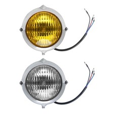 Motorcycle Headlights Vintage Head Light for Harley Dyna Bobber Chopper Honda US picture