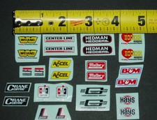 DECAL/STICKER PHONE/LAPTOP small/miniature*HURST/HOLLEY/CENTERLINE/HOOKER/HEDMAN picture