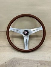 1969-1974 jaguar xjs-xj6 nardi signed wood Steering Wheel With Hub Adapter picture
