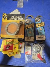 Vintage Autoparts Manual Choke Cable Control Vbelts Coil picture
