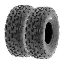 SunF 20x7-8 ATV UTV Tire  20x7x8 Knobby Tubeless 6 PR A029 - Pair of 2 picture