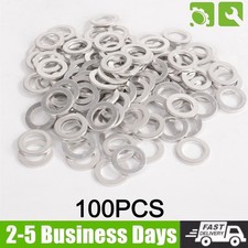 100x New Transmission Drain Plug Hold Down Washer for Honda/Acura 94109-14000 picture