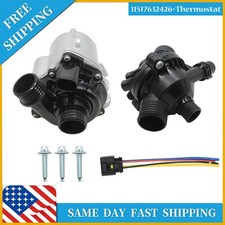 OEM Electric Engine Water Pump w/Thermostat for BMW 335i 535i N54 N55 x5 x6 3.0L picture