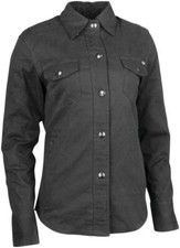 Speed and Strength 880429 Black Womens XS Speed Society Armored Moto Shirt picture